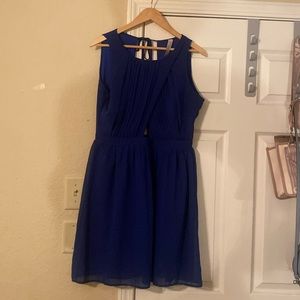 Coveted clothing blue dress